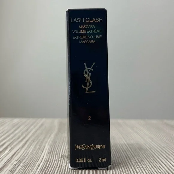 ‼️2 for $15‼️NEW‼️YSL Lash Clash Mascara Volume Extreme 2 Uninhabited Brown - Picture 2 of 6